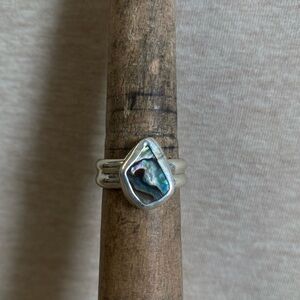 ABALONE RING (SIZE 8.5)